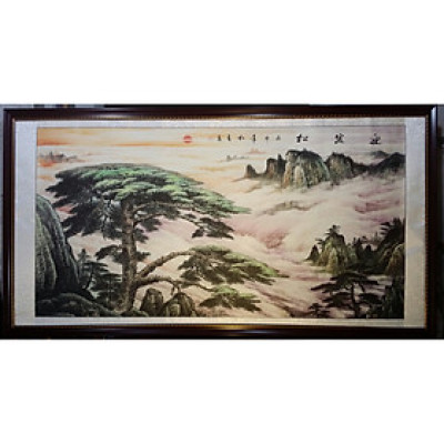 Tranh thủy mặc, Tùng Nghênh khách