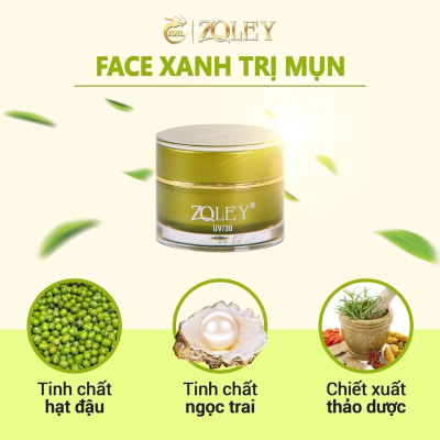 Kem Trị Mụn Trắng Da Zoley 10g