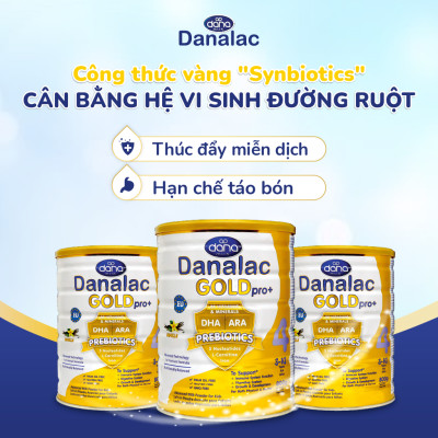 Sữa Danalac Gold Pro+ Số 1 Cho Bé 0- 6 Tháng Hỗ Trợ Bé Ăn Ngon Tiêu Hóa Tốt