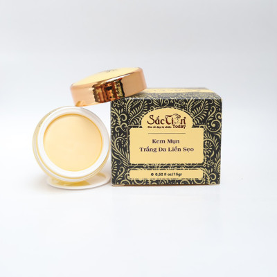Kem mụn trắng da liền sẹo 15g Sắc Tiên Today (hộp đen)