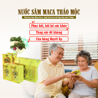Nước Sâm Maca Thảo Mộc