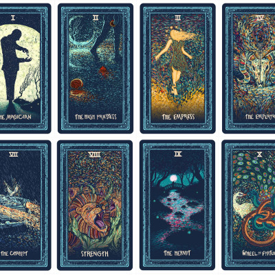 Bộ sưu tập Bài Tarot Kèm Túi Đựng Bài – Bài Bói Tarot Chính Hãng Song An Eco - The Rider Waite Deck và các mã khác
