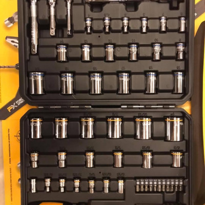 BỘ 65 MÓN LỤC GIÁC HỆ MET - INCH TOLSEN 15395  - HÀNG CHÍNH HÃNG