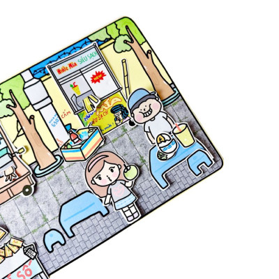 Bộ Tranh Tương Tác Cô Tiên Xanh - Vỉa Hè Thu Nhỏ