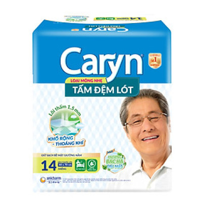 Tấm Đệm Lót Caryn Mỏng Nhẹ (14 Miếng)