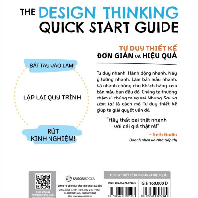 Tư Duy Thiết Kế Đơn Giản Và Hiệu Quả - The Design Thinking Quick Start Guide