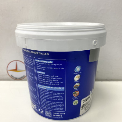 Sơn phào chỉ trong và ngoài nhà Toa 4 Seasons Tropic Shield màu hồng B- 8094_1L
