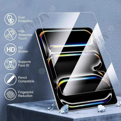 Kính cường lực trong suốt Kuzoom cho iPad Gen 11 /10 , mini 6/7 , Pro 11 , 12.9 , 13 inch M4 , Air 1/2/3 /4/5/6 - Hàng chính hãng