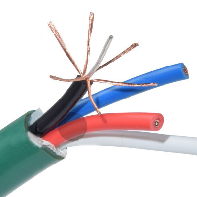 SOAIY Dây Loa MCINTOSH 4 Lõi Đồng Mạ Bạc Cao Cấp 1,5m - Hàng Nhập Khẩu