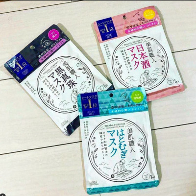 Mặt Nạ Giấy Phục Hồi Dưỡng Sáng Da Kosé Brightening Clear Turn Mask B 7 Miếng