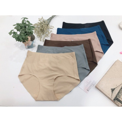 Combo 10 Quần Lót Cạp Cao Đúc Không Đường May hàng thái lan (dành cho người mập béo từ 60kg-90kg)