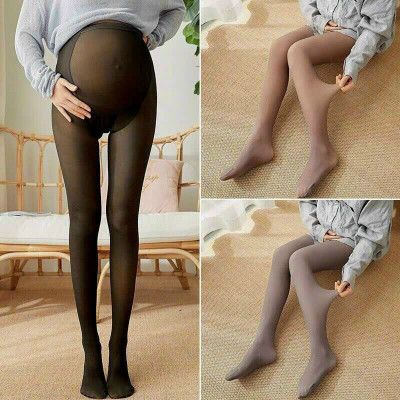Quần Tất Bầu Lót Lông Siêu Ấm - Hàng  Chuẩn Mềm Đẹp- Co Giãn 4 Chiều, Đáp Bụng & Chun Điều Chỉnh Thoải Mái