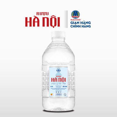 Rượu Hà Nội HALICO nồng độ 35% can PE 4l không kèm hộp