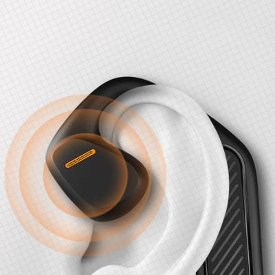 Tai nghe Wiwu Q1 Air Conduction Wireless Headset dành cho các thiết bị có bluetooth, pin tuổi thọ cao, chống nước và nhẹ - Hàng chính hãng