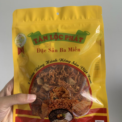 KHÔ HEO CHÁY TỎI TÂN LỘC PHÁT BỊCH 100G
