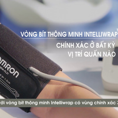 Máy đo huyết áp bắp tay Omron HEM_7361T - Cảnh báo nguy cơ đột quỵ sớm.