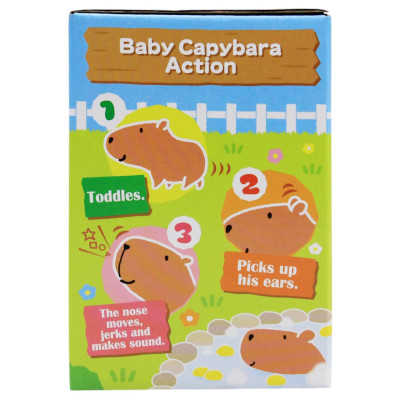 Đồ Chơi Thú Bông Baby Capybara - Iwaya 3244-1VN/JS