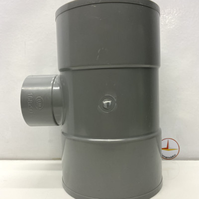 Tê giảm 168 x 90 nhựa PVC Bình Minh_T168x90