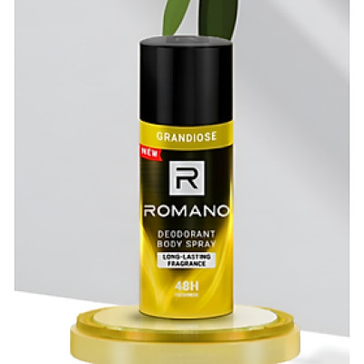 Xịt khử mùi nam Romano grandiose 150ml