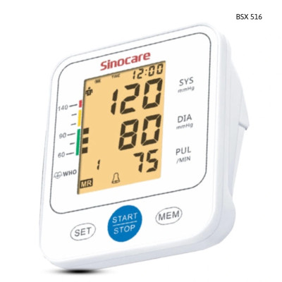 Máy Đo Huyết Áp Sinocare BSX516 Với Công Nghệ Intellisence Tiên Tiến Dễ Dàng Sử Dụng