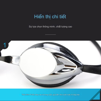 Kính bơi thi đấu chuyên nghiệp, chống nước, chống sương mù