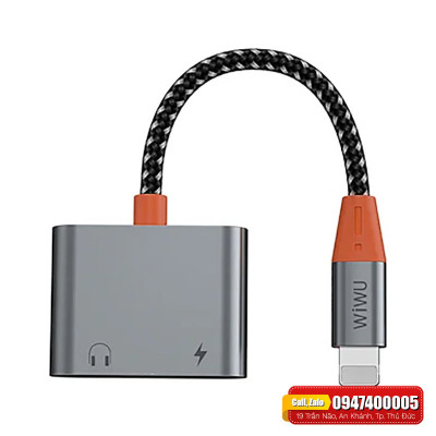 Cáp chuyển âm thanh WiWu LT07 - hàng chính hãng