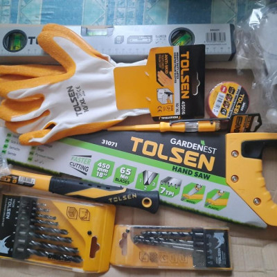 GĂNG TAY TRÁNG CAO SU ( CÔNG NGHIỆP ) TOLSEN 45016 - HÀNG CHÍNH HÃNG