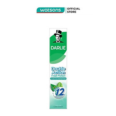 Kem Đánh Răng Darlie Double Action Fresh Protect Fluoride Fresh Mintt 180g