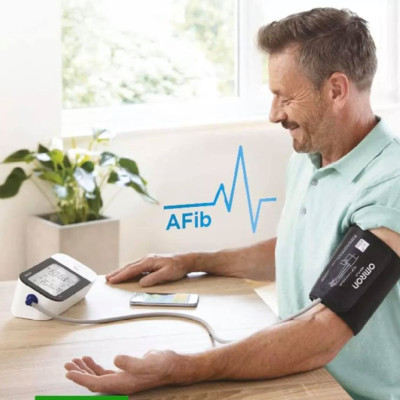 Máy đo huyết áp bắp tay Omron HEM_7361T - Cảnh báo nguy cơ đột quỵ sớm.