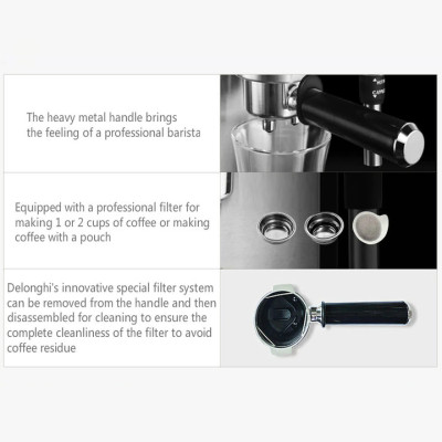 Máy pha cà phê Espresso Delonghi ECP35.31 công suất 1100W - Hàng Nhập Khẩu