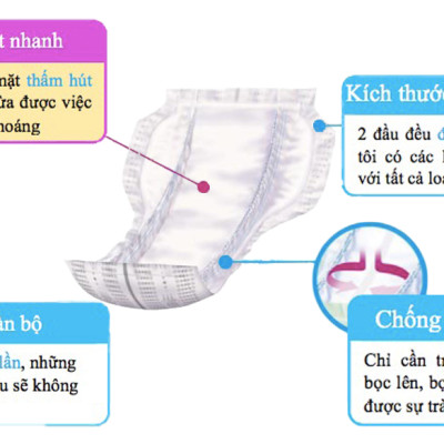 Miếng dán thấm hút trong (Ban đêm)-(Refre Insert Pad - Saracare Wide Long Light)-18666- 26×56(cm)