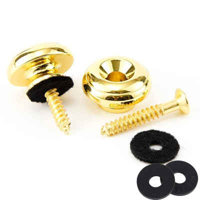 Bộ 2 Nút Đeo Dây Guitar – Thép Không Gỉ Cao Cấp