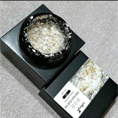 Gel Nhũ Xà Cừ Trắng Monya 8g Làm Nail, Tạo Hiệu Ứng Móng Đẹp Mắt: Ẩn Xà Cừ, Vân Đá, Gel Ẩn, Dễ Sử Dụng Cho Móng Lấp Lánh Nữ Women