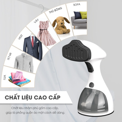 Bàn ủi hơi nước cầm tay Lebenlang LBL5299 công suất 1500W, 320ml, tiện lợi và gọn nhẹ, bảo hành 2 năm - hàng chính hãng