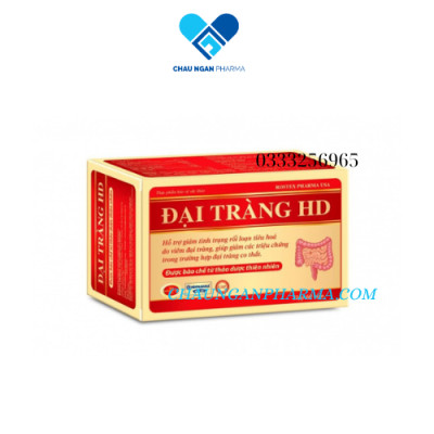 Combo 2 Hộp Đại Tràng Rox HDPHARMA thảo dược giảm viêm đại tràng, rối loạn tiêu hóa - 30 viên (Đại Tràng Rox 30 viên)