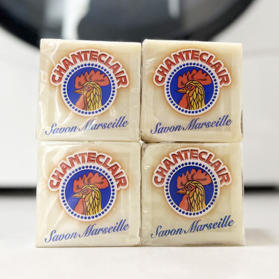 Xà phòng giặt quần áo tẩy vết bẩn sạch sâu ChanteClair Savon Marseille Ý 300g