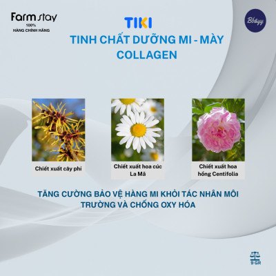 Tinh Chất Dưỡng Mi_Mày Collagen - Collagen Eyelash Serum
