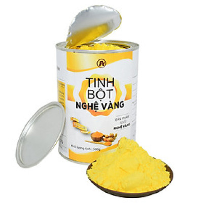 Tinh bột nghệ Vàng An Bình hộp 500gr (Làm đẹp da)