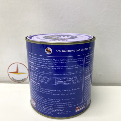 Sơn dầu cao cấp TOA Con Vịt màu xanh da trời MD 873 _ 800 ml