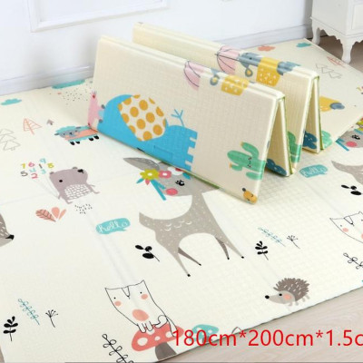 Thảm Trải Sàn Cho Bé Xốp XPE 2 Mặt Phủ Silicone Hàn Quốc Mẫu Đẹp Chống Thấm, Chống Va Đập Trơn Trượt-1m8*2m Hàng Chính Hãng MINIIN 