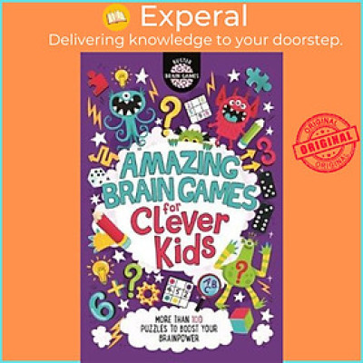 Sách - Amazing Brain Games for Clever Kids by Gareth Moore (UK edition, paperback)