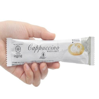 Combo 2 Hộp Cà Phê Trung Nguyên Legend Cappuccino Hazelnut – Hộp 12 Gói – Hương Hạt Dẻ Thơm Béo, Ngọt Dịu