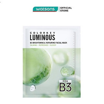 Mặt Nạ Phục Hồi Và Sáng Da B3 Colorkey Luminous B3 Brightening & Repairing Facial Mask 30ml