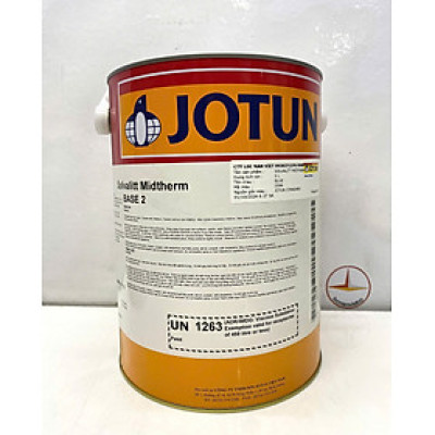 Sơn chịu nhiệt Jotun Solvalitt Midtherm (260°C) Base 2 màu xanh - Blue 0599_ 5L