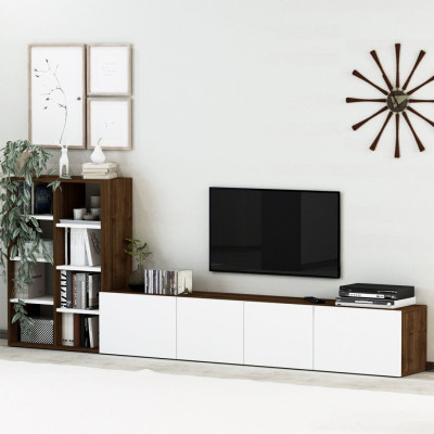 Kệ TV phòng ngủ hiện đại thiết kế đẹp SMLIFE Tweed