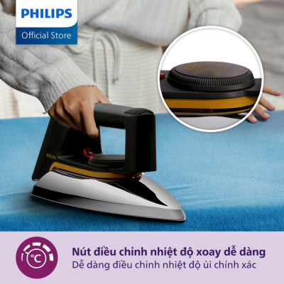 Bàn ủi khô Philips HD1172/01- HÀNG CHÍNH HÃNG