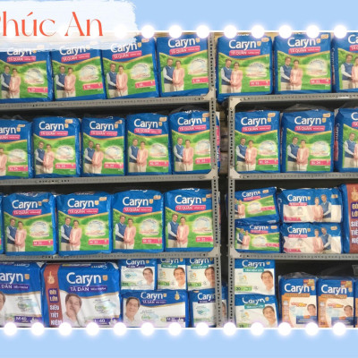 Tấm Đệm Lót Caryn 10 Miếng Loại Siêu Thấm Kích Thước 42 x 72 Cm - Tã Lót Giờng Caryn Người Lớn