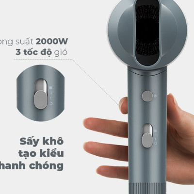 Máy Sấy Tóc SUNHOUSE SHD2315 - Màu Ngẫu Nhiên - Hàng Chính Hãng