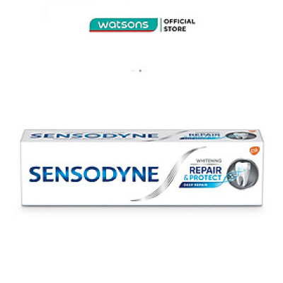 Kem Đánh Răng Sensodyne Repair & Protect Deep Repair Whitening 100g
