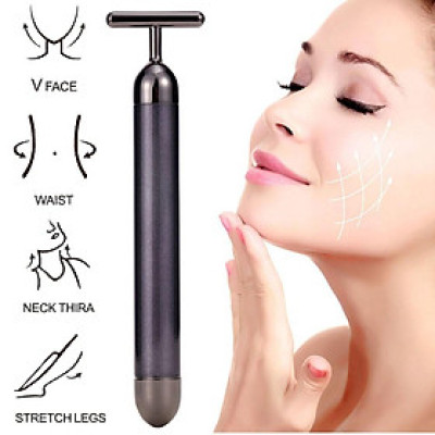 Máy Massage Mặt Hợp Kim 24k, Nâng Cơ Căng Da Mặt Chống Bọng Mắt, Giảm Thâm Quầng Đa Năng (Hàng Có Sẵn) Loại Hợp Kim